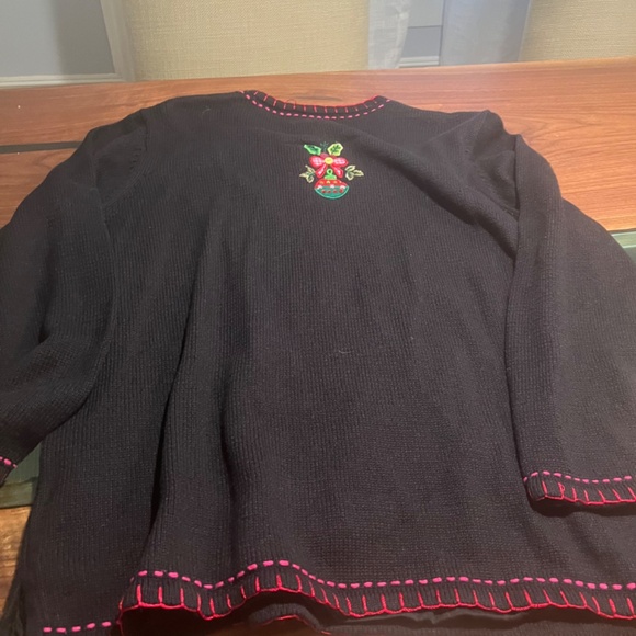 Quaker Factory Christmas Vintage Sweater - Picture 5 of 6